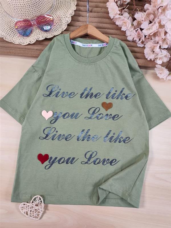 تیشرت تک live like قلب