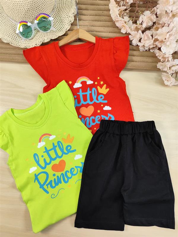 تاپ شلوارک little princess