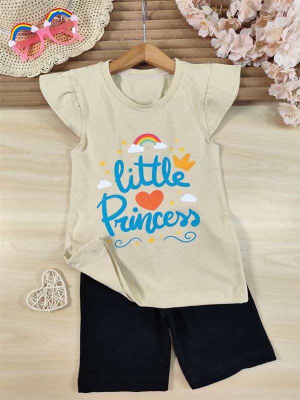 تاپ شلوارک little princess