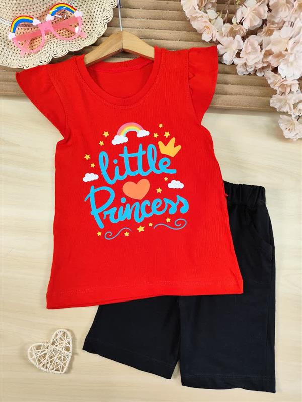 تاپ شلوارک little princess
