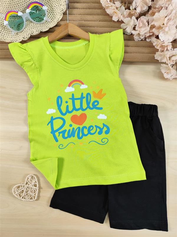 تاپ شلوارک little princess