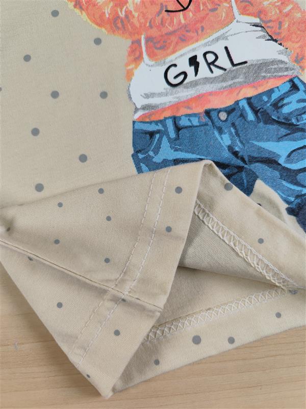 تیشرت شلوارک teddy girl 