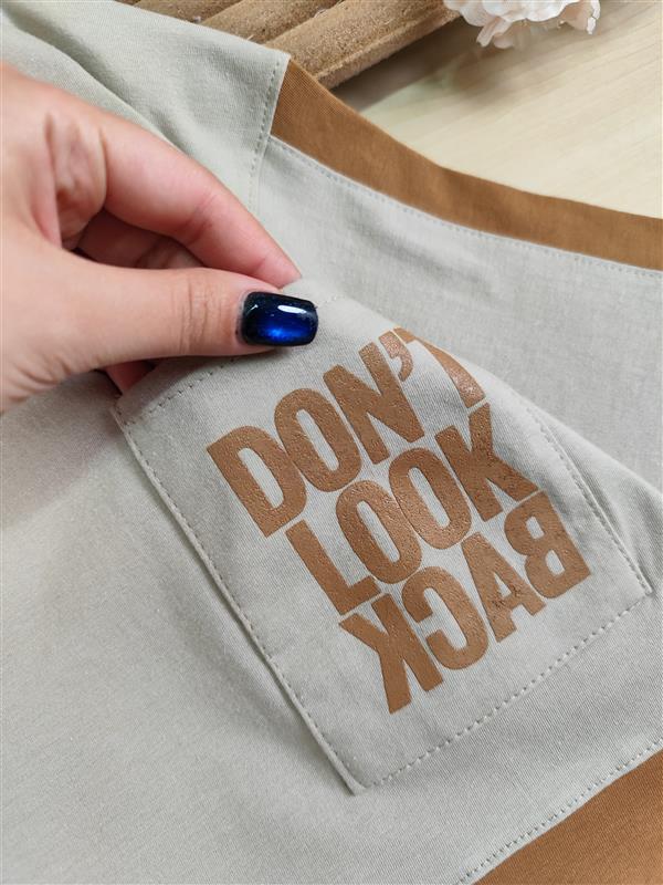 تیشرت تک dont look
