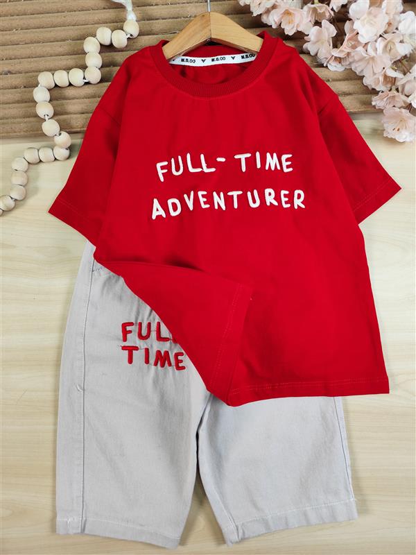 تیشرت شلوارک full time 