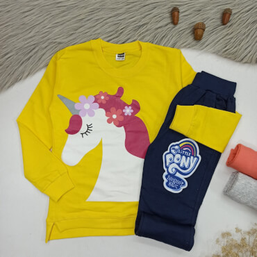 بلوز شلوار اسب تک شاخ