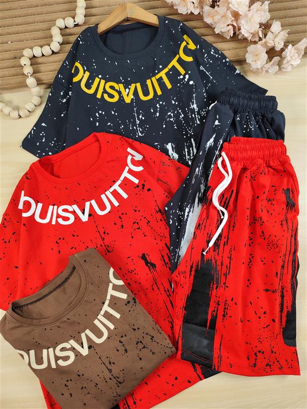 تیشرت شلوارک Vuitton 