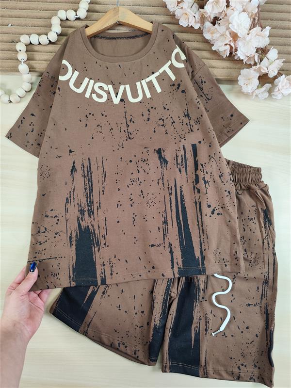 تیشرت شلوارک Vuitton 