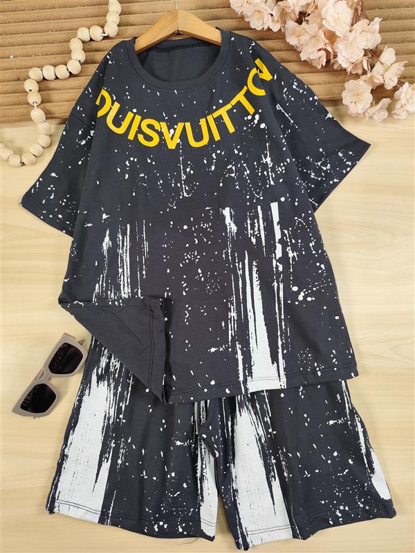 تیشرت شلوارک Vuitton 