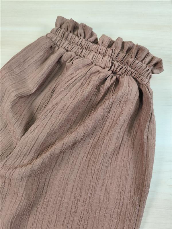 تیشرت شلوار گل پارچه ای برجسته