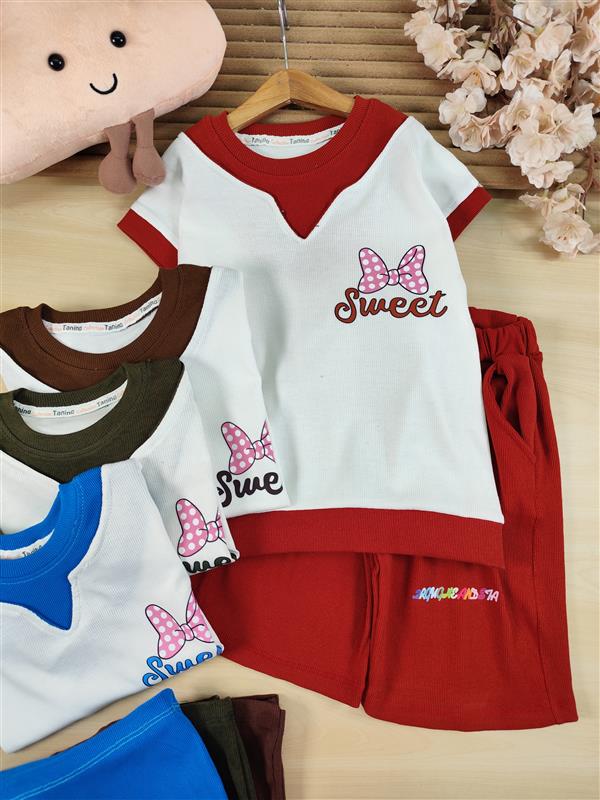 تاپ شلوارک sweet papion