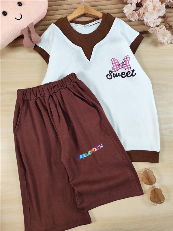 تاپ شلوارک sweet papion