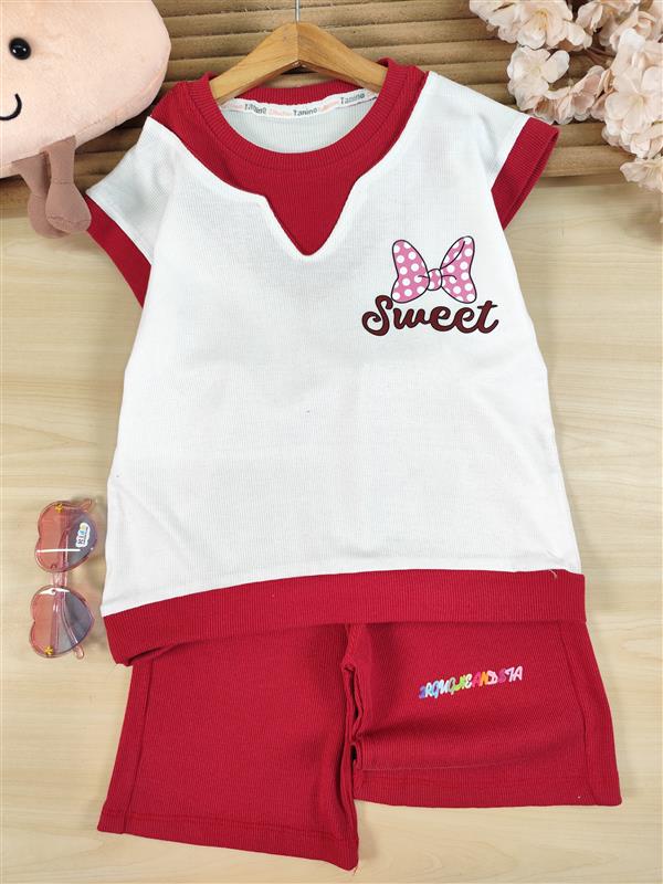 تاپ شلوارک sweet papion