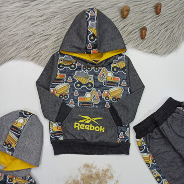 هودی شلوار پسرانه تو کرکی Reebok