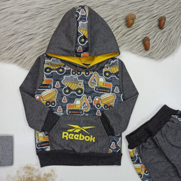 هودی شلوار پسرانه تو کرکی Reebok