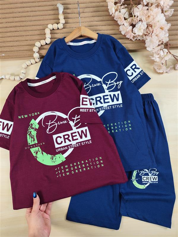 تیشرت شلوارک crew