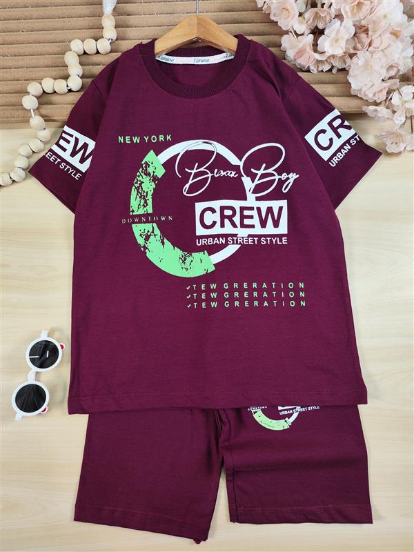 تیشرت شلوارک crew