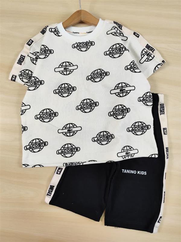 تکسایز تیشرت شلوارک LACOSTE