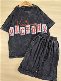 تکسایز تیشرت شلوارک victory