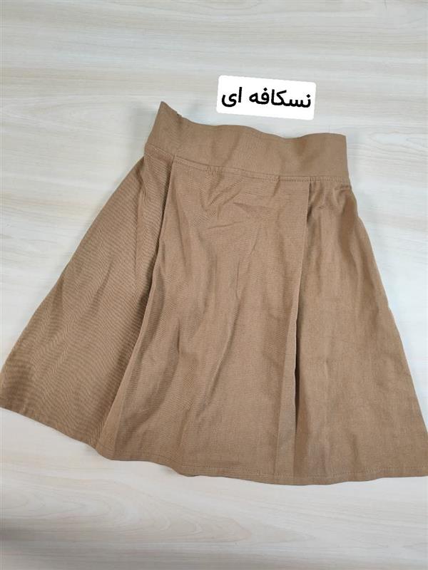 تکسایز دامن کتان ساده