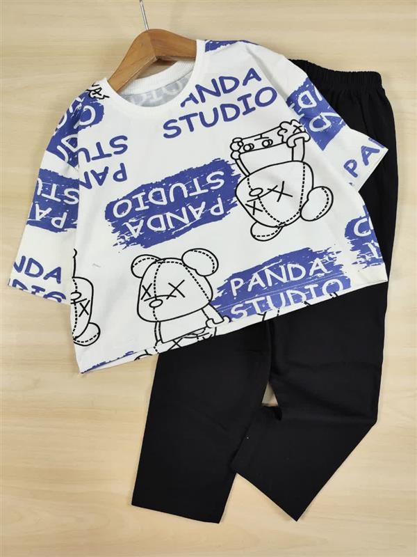 کراپ شلوار panda studio