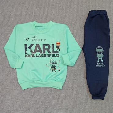 بلوز شلوار تو کرکی KARL