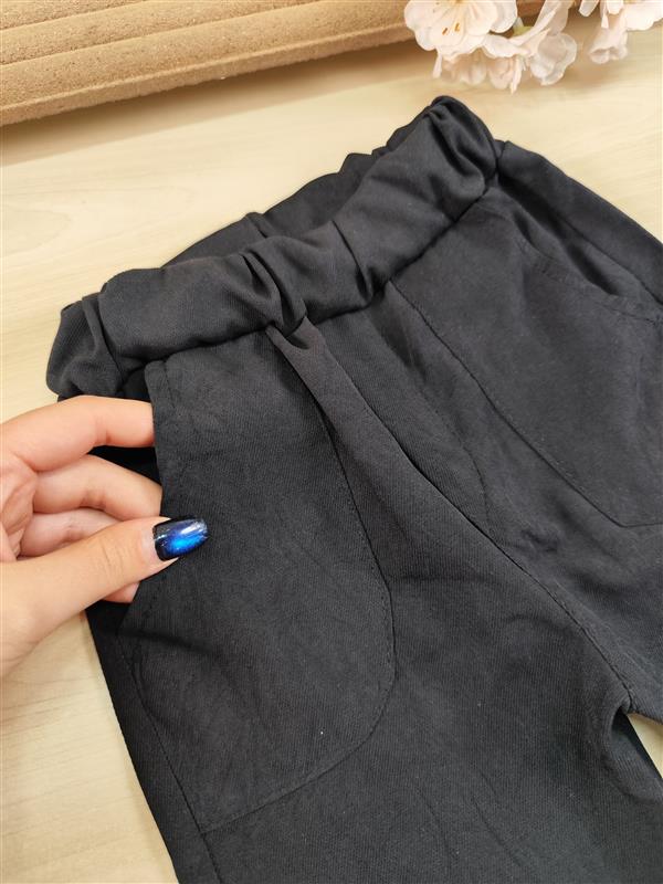 شومیز گره ای و شلوارک پلنگی لارا