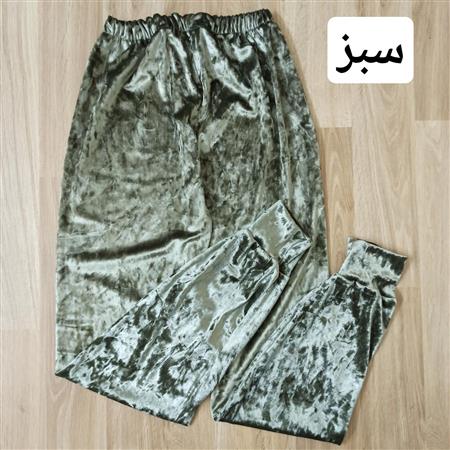 شلوار مخمل زنانه