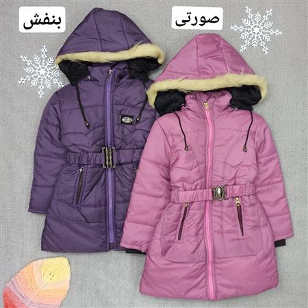 کاپشن کمربند دار