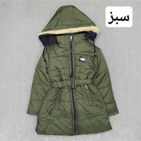کاپشن کمربند دار