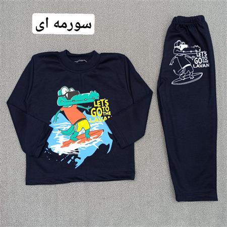 بلوز شلوار تمساح موج سوار