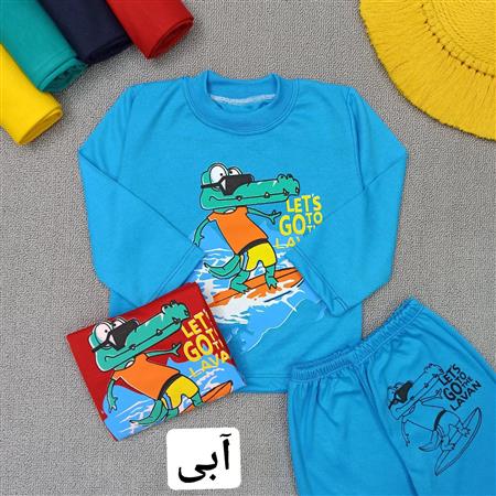 بلوز شلوار تمساح موج سوار