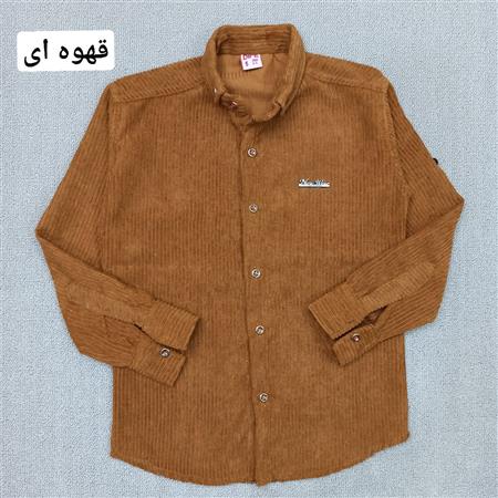 پیراهن پسرانه مخمل کبریتی