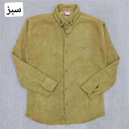 پیراهن پسرانه مخمل کبریتی