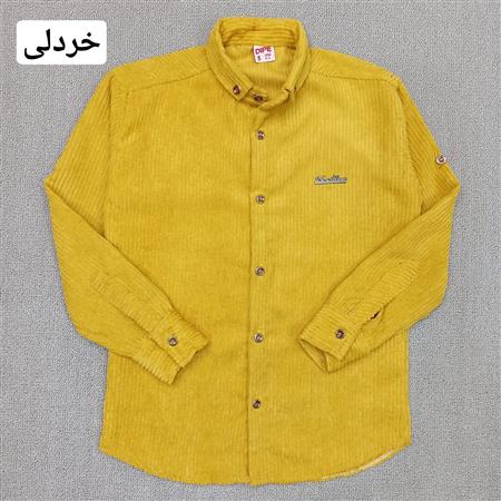 پیراهن پسرانه مخمل کبریتی