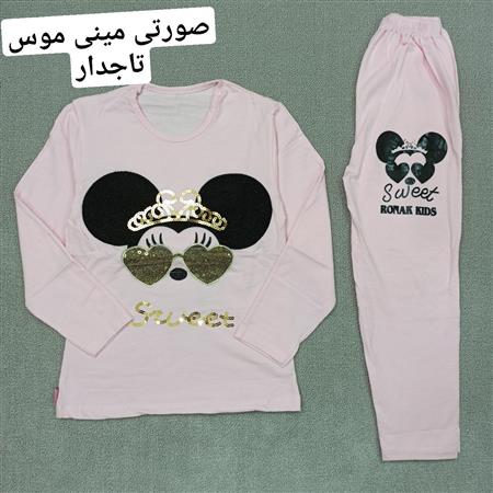 بلوز شلوار مینی موس تاجدار و Parsica