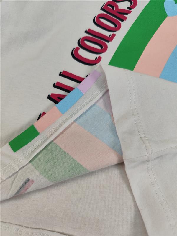 تیشرت شلوارک رنگین کمان colors