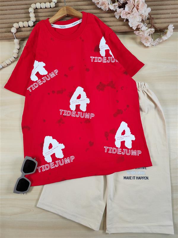 تیشرت شلوارک tide jump