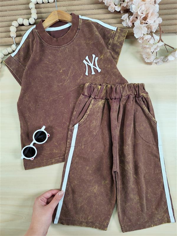 تیشرت شلوارک گلدوزی سنگشور ny
