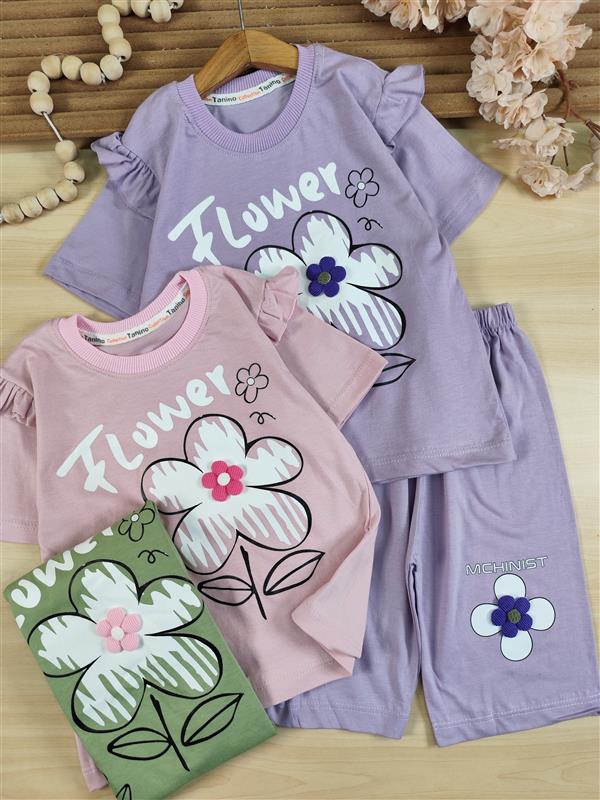 تیشرت شلوارک fluwer life