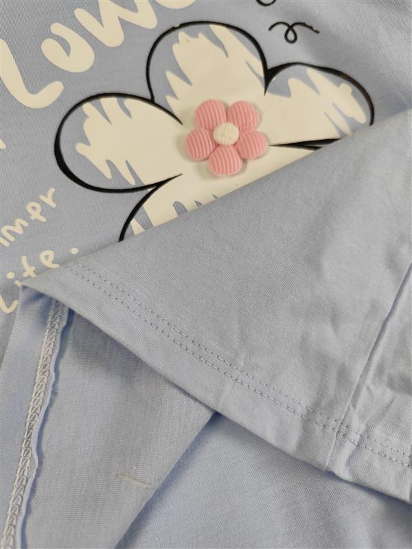 تیشرت شلوارک fluwer life