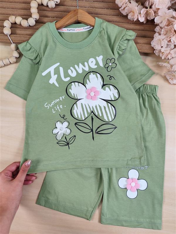 تیشرت شلوارک fluwer life