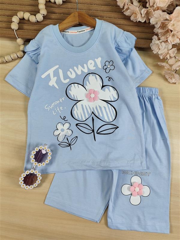 تیشرت شلوارک fluwer life