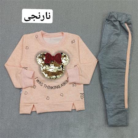 بلوز شلوار مینی پولک برگردون
