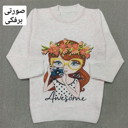 بلوز بافت دختر عکاس