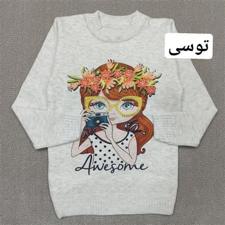 بلوز بافت دختر عکاس