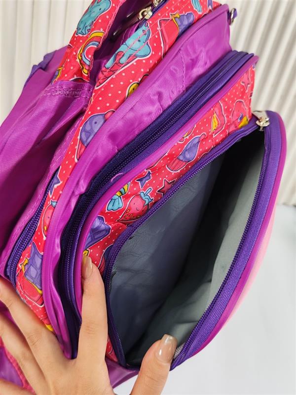 کوله پشتی سه تیکه کرومی 
