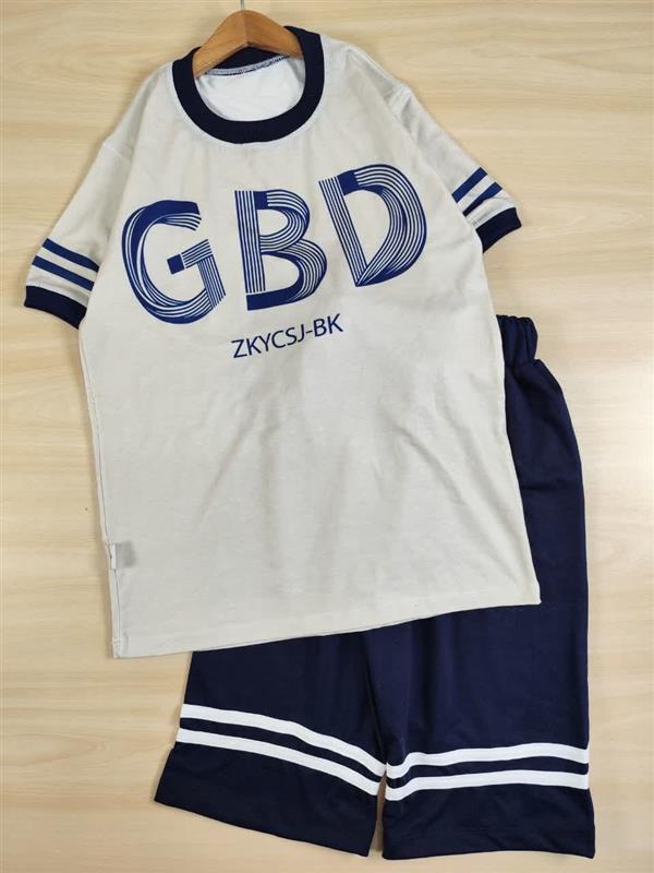 تکسایز تیشرت شلوارک GBD