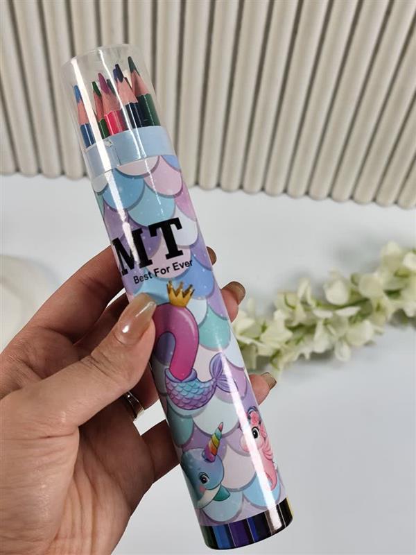مدادرنگی 12رنگ استوانه ای