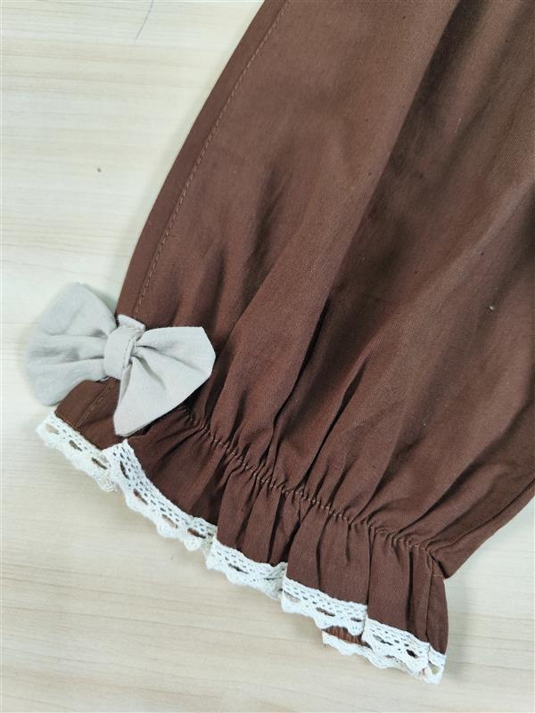 شومیز شلوارک گلدوزی یقه ب 