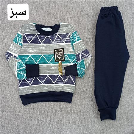 بلوز شلوار راه راه زیگزاکی